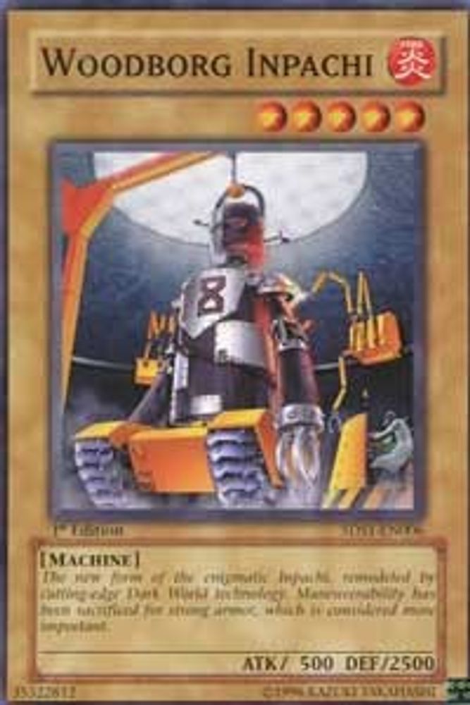Woodborg Inpachi, 1st-edition, front