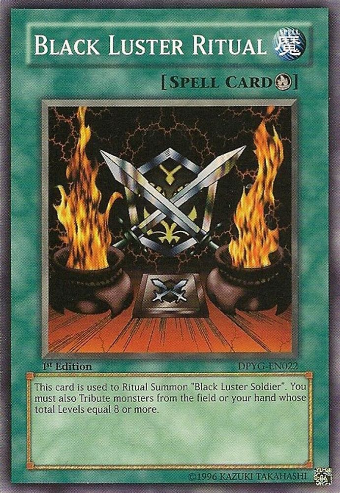 Black Luster Ritual, 1st-edition, front
