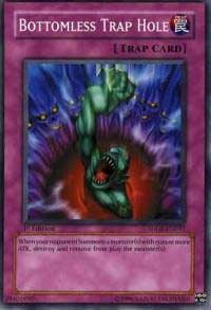 Bottomless Trap Hole, 1st-edition, front