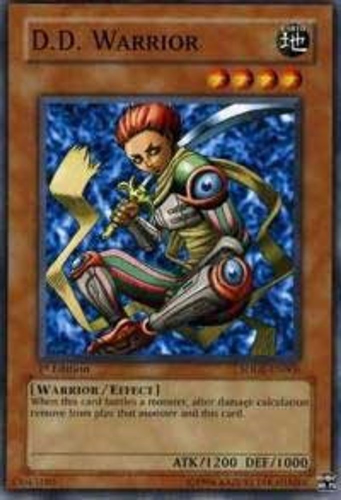 D.D. Warrior, 1st-edition, front