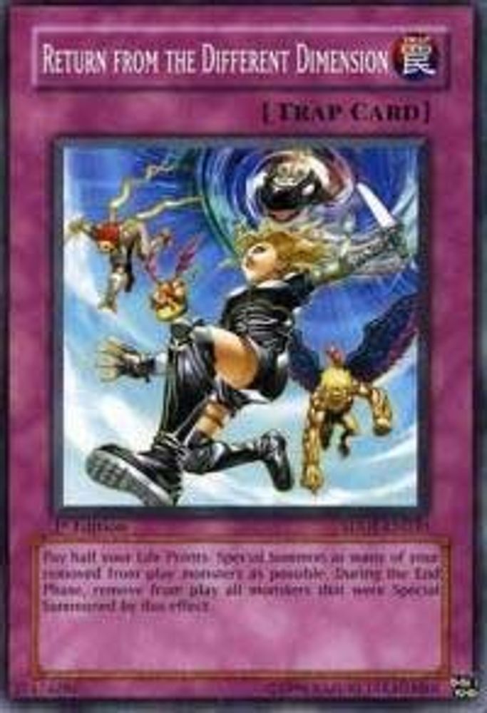 Return from the Different Dimension, 1st-edition, front