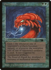 Powerleech, Antiquities