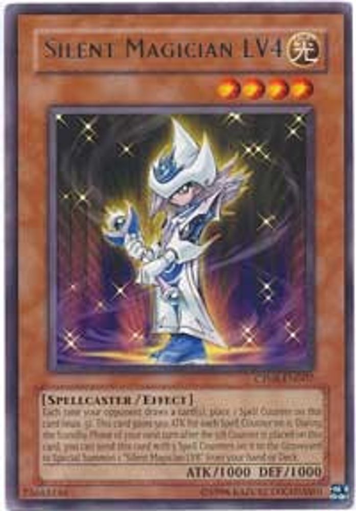 Silent Magician LV4, Unlimited, front