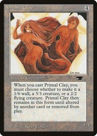 Primal Clay, Antiquities