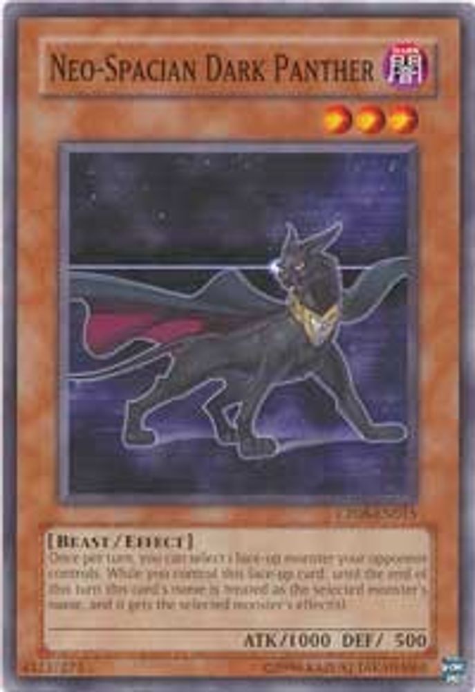 Neo-Spacian Dark Panther, Unlimited, front