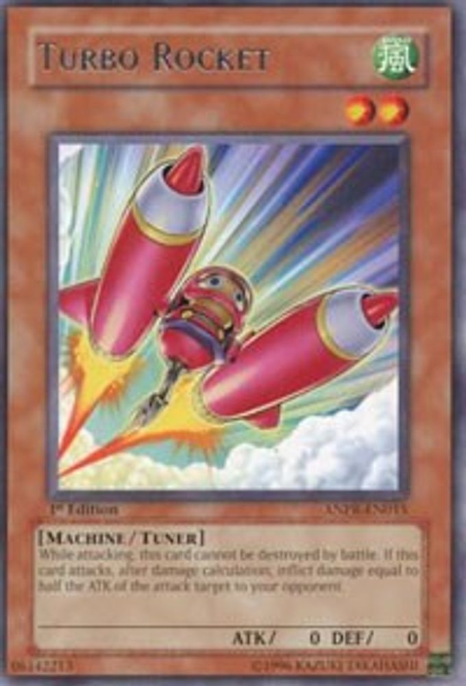 Turbo Rocket, 1st-edition, front