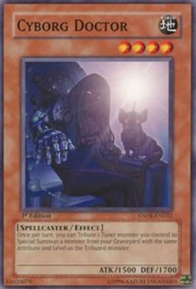 Cyborg Doctor, 1st-edition, front