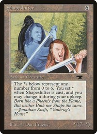 Shapeshifter, Antiquities