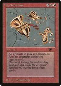 Shatterstorm, Antiquities
