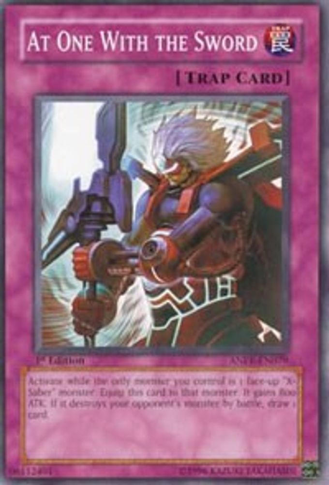 At One With the Sword, 1st-edition, front
