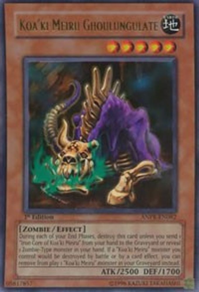 Koa'ki Meiru Ghoulungulate, 1st-edition, front
