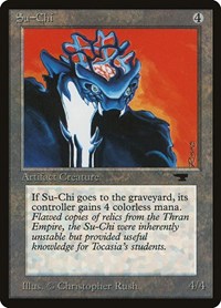 Su-Chi, Antiquities