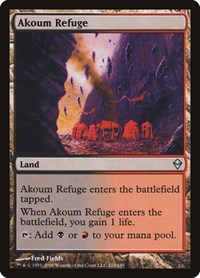 Akoum Refuge, Zendikar