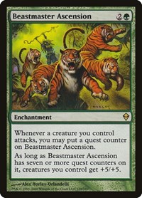 Beastmaster Ascension, Zendikar