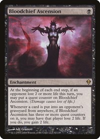 Bloodchief Ascension, Zendikar