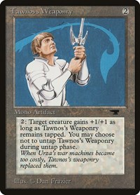 Tawnos's Weaponry, Antiquities