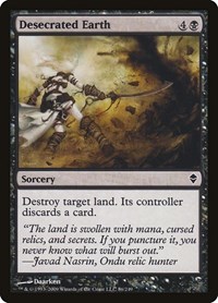 Desecrated Earth, Zendikar