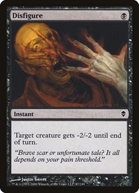 Disfigure, Zendikar