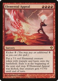 Elemental Appeal, Zendikar