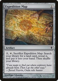 Expedition Map, Zendikar