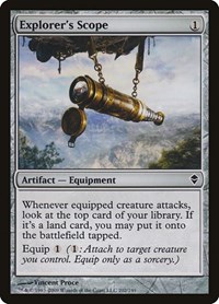 Explorer's Scope, Zendikar