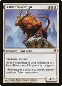 Felidar Sovereign, Zendikar