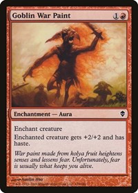 Goblin War Paint, Zendikar