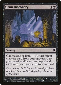Grim Discovery, Zendikar