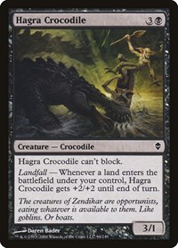 Hagra Crocodile, Zendikar