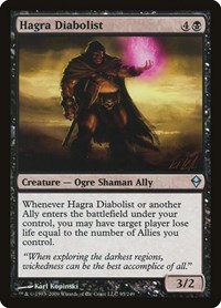 Hagra Diabolist, Zendikar