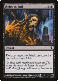 Hideous End, Zendikar