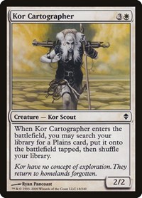 Kor Cartographer, Zendikar
