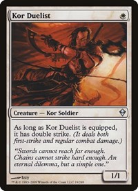 Kor Duelist, Zendikar