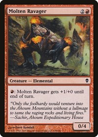 Molten Ravager, Zendikar