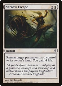 Narrow Escape, Zendikar
