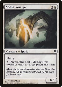 Noble Vestige, Zendikar