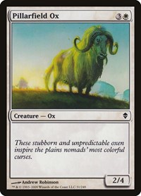 Pillarfield Ox, Zendikar