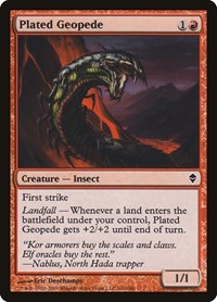 Plated Geopede, Zendikar
