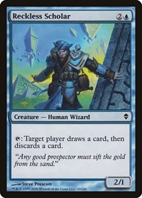 Reckless Scholar, Zendikar