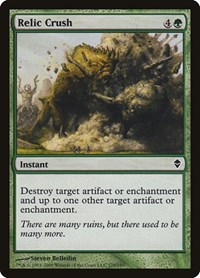 Relic Crush, Zendikar