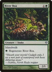 River Boa, Zendikar
