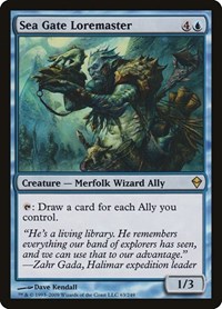 Sea Gate Loremaster, Zendikar