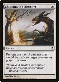 Shieldmate's Blessing, Zendikar