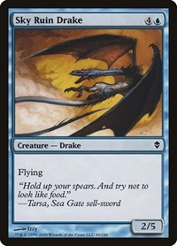 Sky Ruin Drake, Zendikar