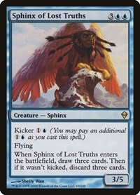 Sphinx of Lost Truths, Zendikar