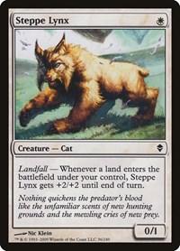 Steppe Lynx, Zendikar