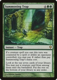 Summoning Trap, Zendikar