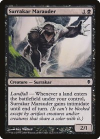 Surrakar Marauder, Zendikar
