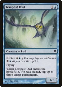 Tempest Owl, Zendikar