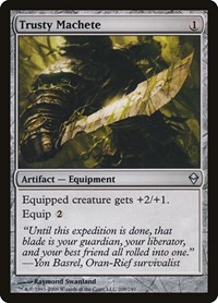 Trusty Machete, Zendikar